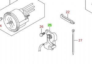 Suzuki Trim Gauge Sender Unit (click for enlarged image)